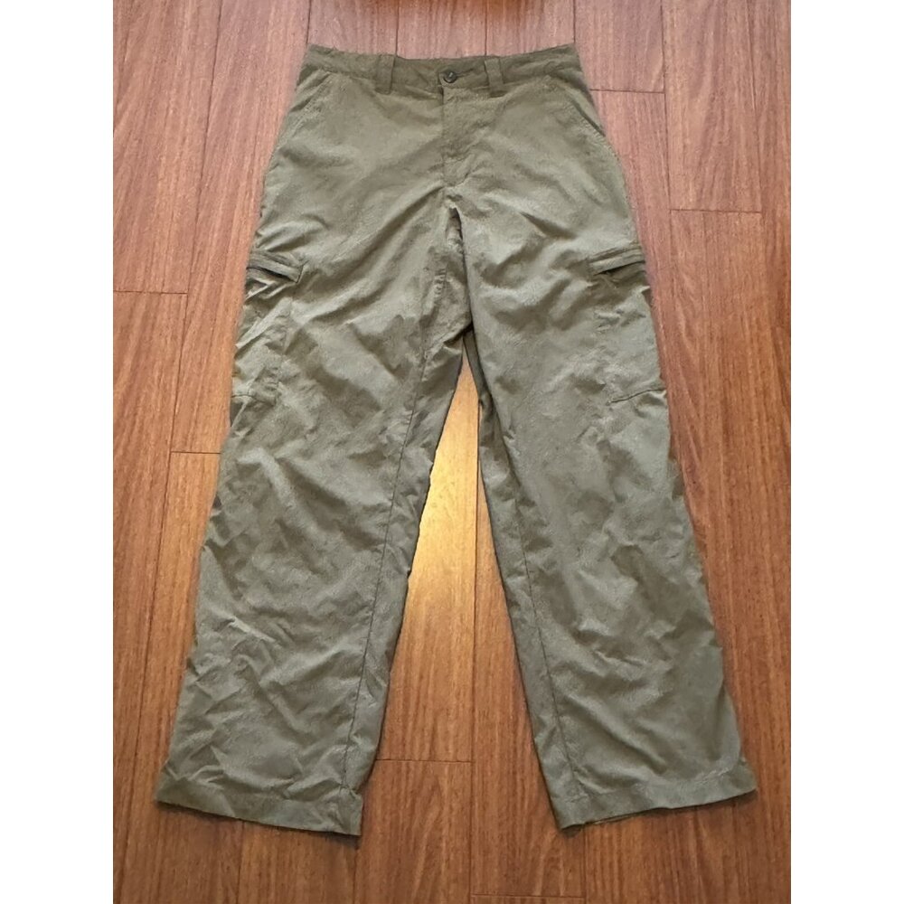 Men's Patagonia GI Nylon Hiking Climbing Casual Khaki Ash Tan Pants Sz 30